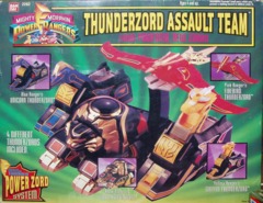 Mighty Morphin Power Rangers Thunderzord Assault Team © 1994 Bandi 2262